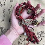 Chinese Mountain Ghost Spend Money Bracelet National Wind Tibetan Hand Woven Couple Lucky Red Bracelets Bang Rope Bangles