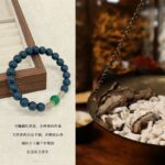Celadon Blue Pharmacist Buddha Bead Bracelet - Image 4