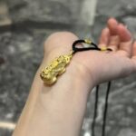 Exquisite Gold-Plated Wealth-Attracting Pixiu Pendant | Chinese Style Hand-Woven Necklace - Image 2